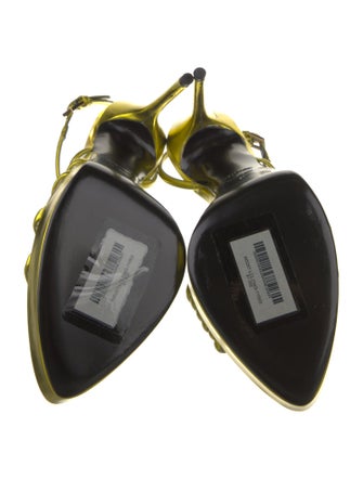 Tom Ford Patent Leather Slingback Sandals