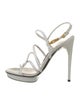 Tom Ford Snakeskin Slingback Sandals