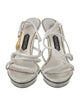 Tom Ford Snakeskin Slingback Sandals