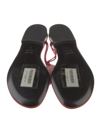 Tom Ford Leather T-Strap Sandals