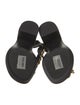 Tom Ford Leather Chain-Link Accents T-Strap Sandals