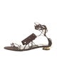 Tom Ford Suede Studded Accents Gladiator Sandals