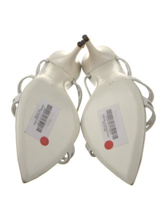 Tom Ford Leather Eyelet Trim Slides