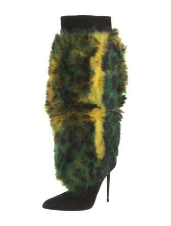 Tom Ford Shearling Printed Boots