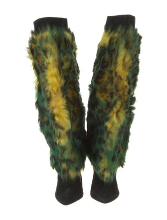 Tom Ford Shearling Printed Boots