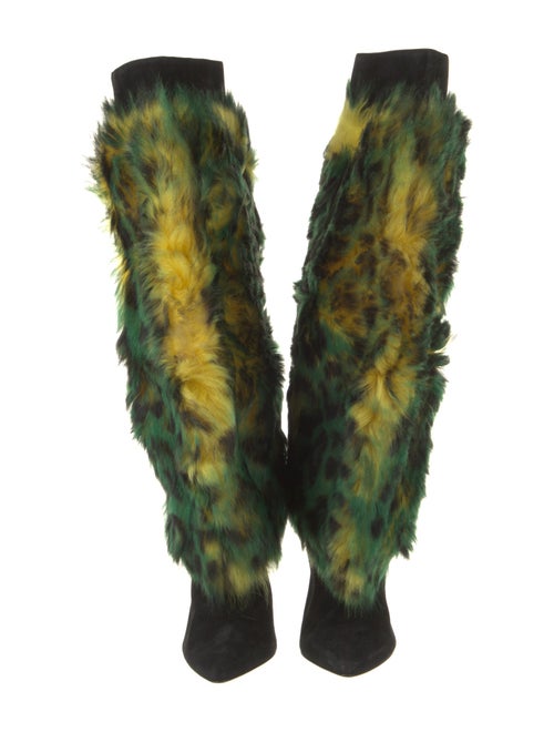 Tom Ford Shearling Printed Boots