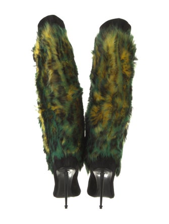 Tom Ford Shearling Printed Boots