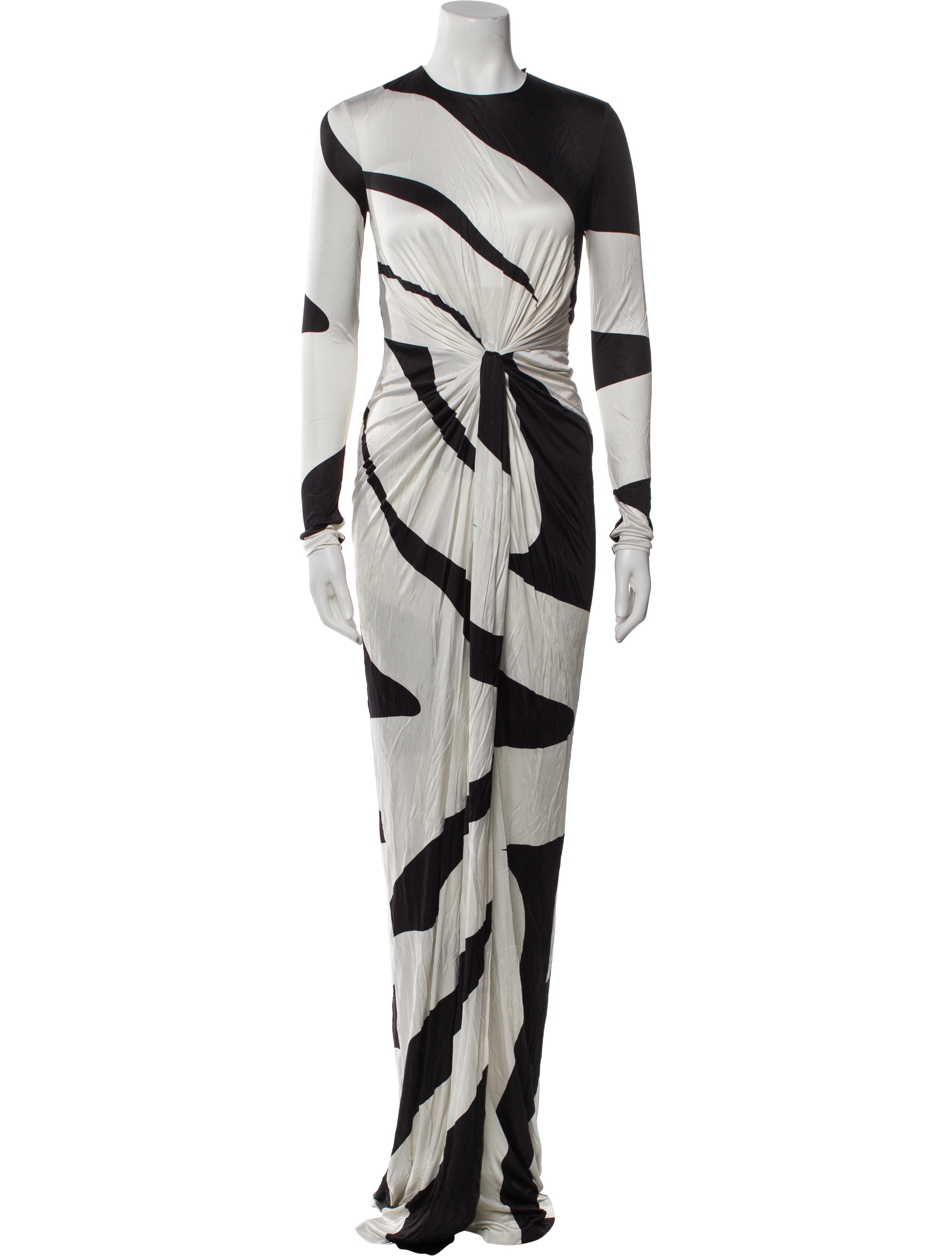 Tom Ford Printed Long Dress