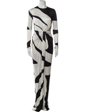 Tom Ford Printed Long Dress