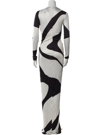 Tom Ford Printed Long Dress