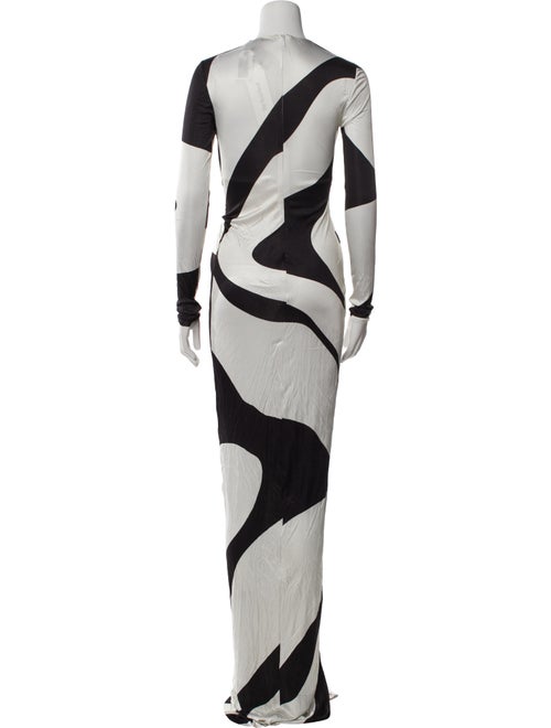 Tom Ford Printed Long Dress