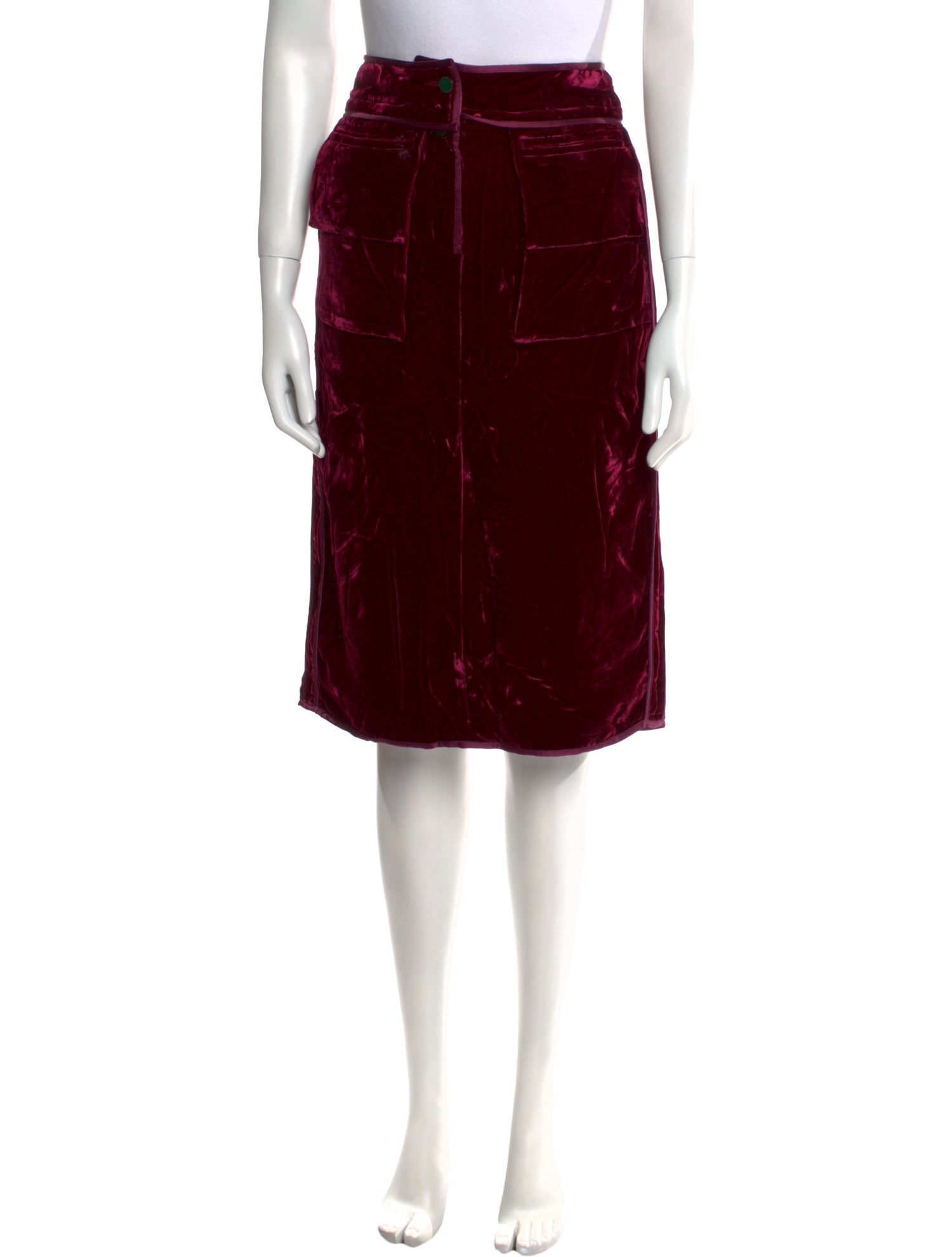 Tom Ford Silk Knee-Length Skirt