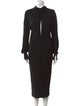 Tom Ford Turtleneck Midi Length Dress
