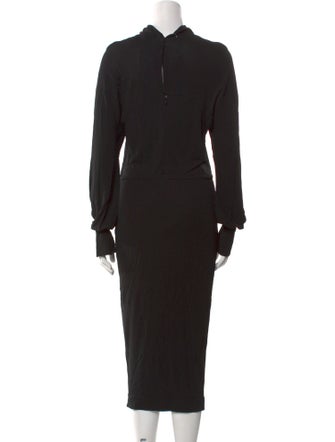 Tom Ford Turtleneck Midi Length Dress