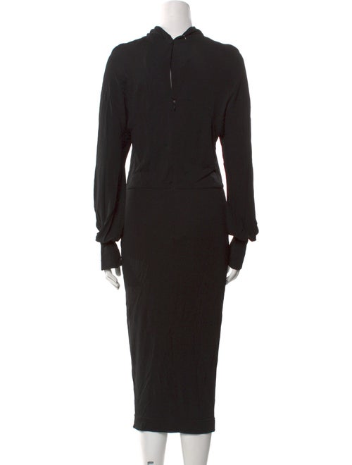 Tom Ford Turtleneck Midi Length Dress