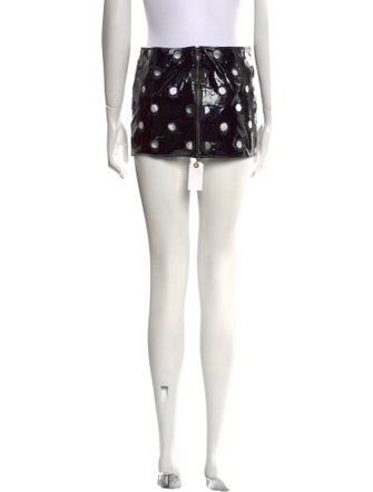 Tom Ford Polka Dot Print Mini Skirt