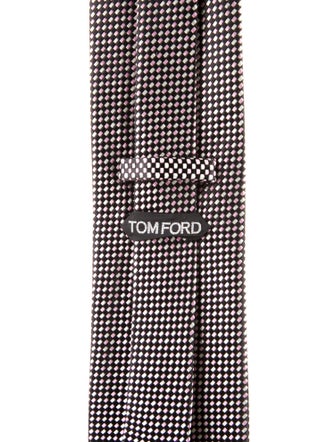 Tom Ford Silk Pattern Tie