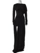 Tom Ford One-Shoulder Long Dress