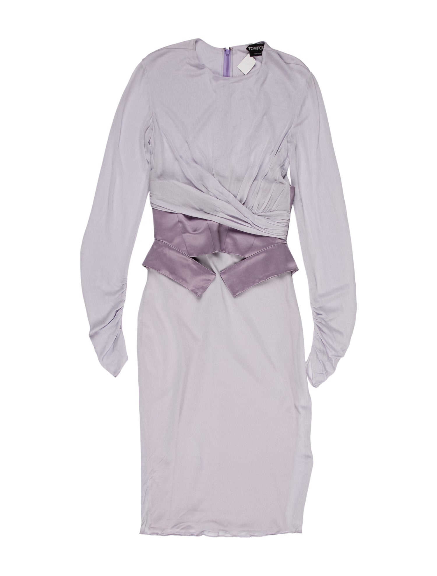 Tom Ford Crew Neck Midi Length Dress