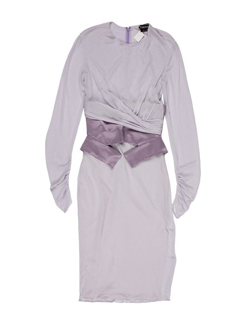 Tom Ford Crew Neck Midi Length Dress