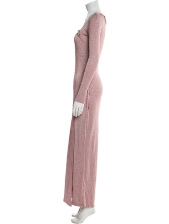 Tom Ford Square Neckline Long Dress