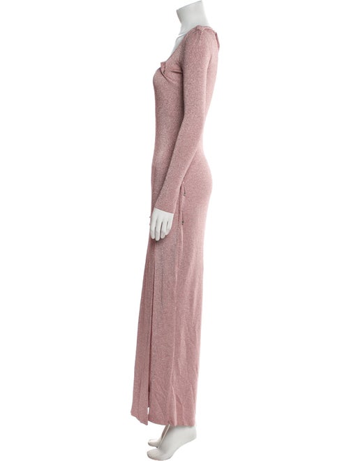 Tom Ford Square Neckline Long Dress