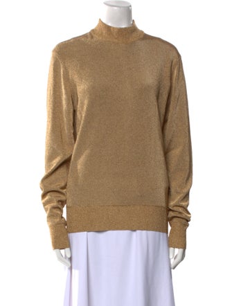Tom Ford Silk Mock Neck Sweater