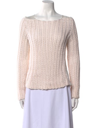 Tom Ford Silk Bateau Neckline Sweater