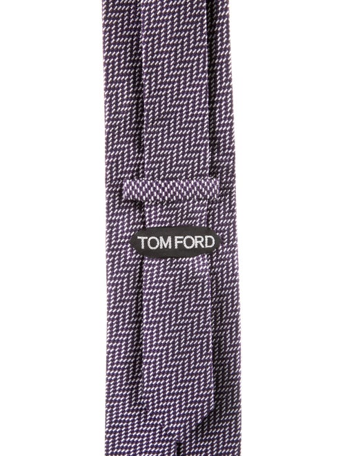 Tom Ford Silk Pattern Tie