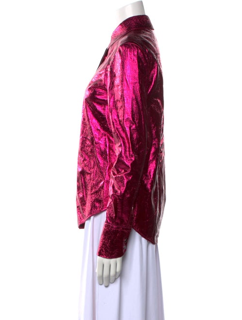 Tom Ford Long Sleeve Button-Up Top