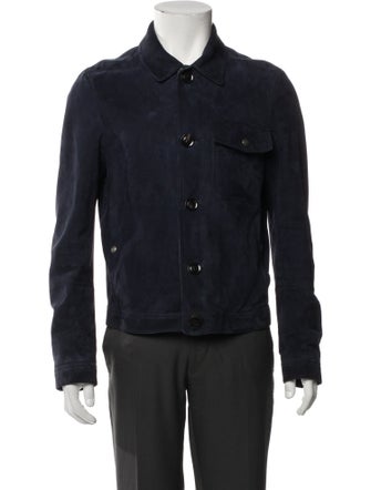 Tom Ford Lamb Leather Trucker Jacket