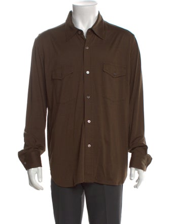Tom Ford Silk Long Sleeve Shirt