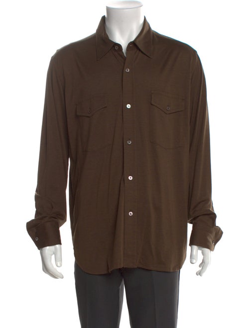 Tom Ford Silk Long Sleeve Shirt