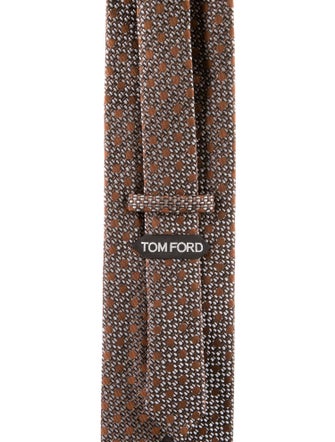 Tom Ford Silk Pattern Tie