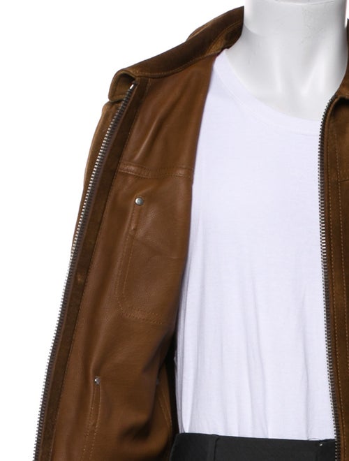 Tom Ford Calf Leather Utility Jacket