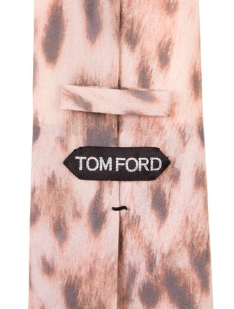 Tom Ford silk patterned tie