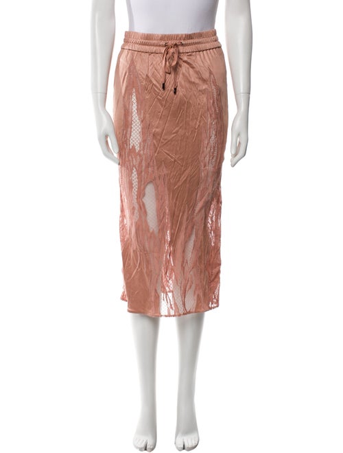 Tom Ford Lace Pattern Knee-Length Skirt