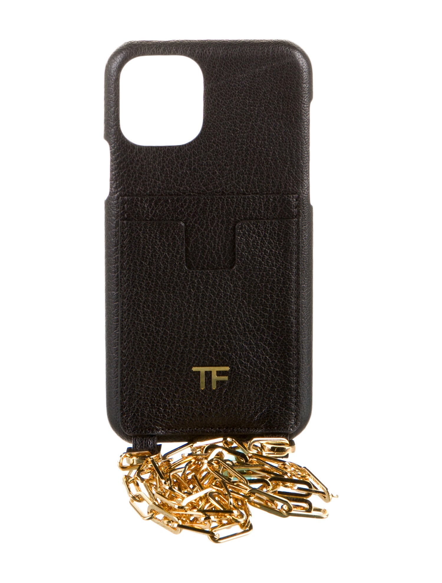Tom Ford iPhone 11 Leather Phone Case w/ Tags