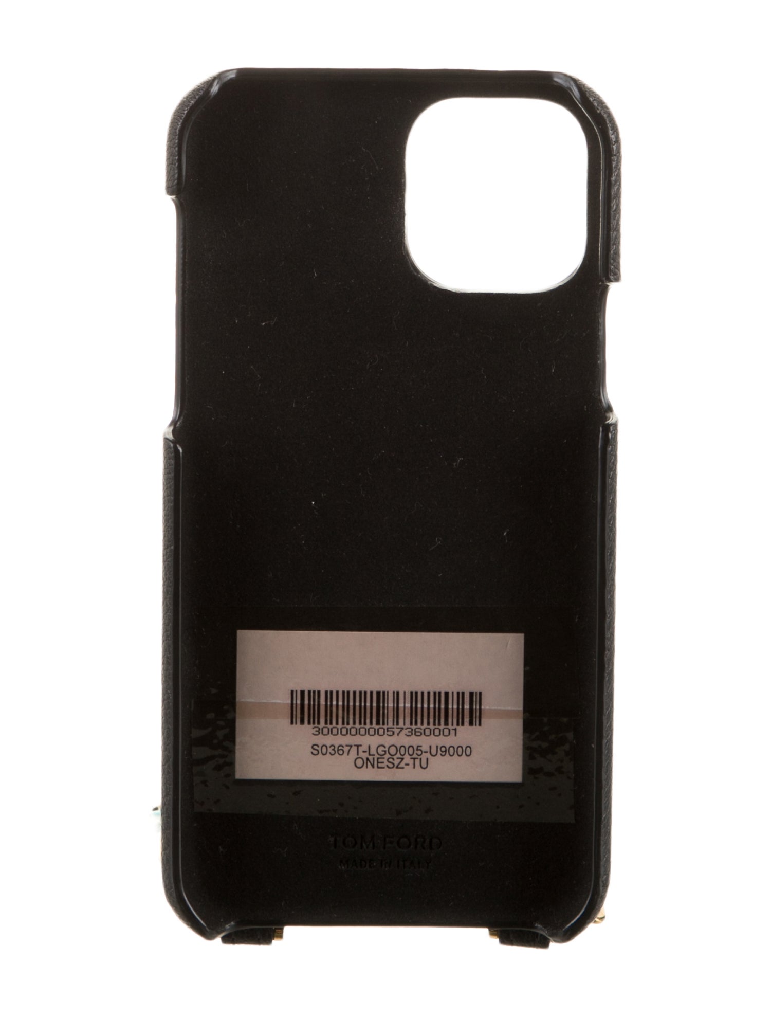 Tom Ford iPhone 11 Leather Phone Case w/ Tags