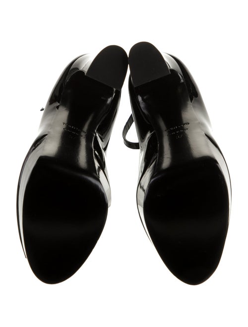 Tom Ford Patent Leather Leather Trim Embellishment Pumps