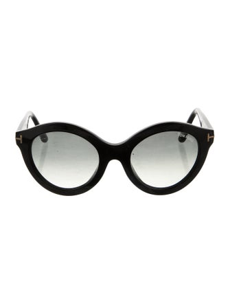 Tom Ford Chiara Cat-Eye Sunglasses