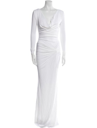 Tom Ford Cowl Neck Long Dress