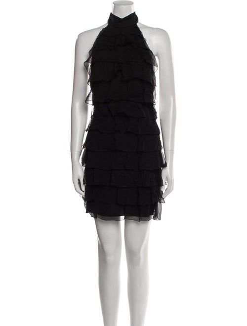 Tom Ford Mock Neck Mini Dress
