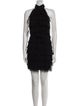 Tom Ford Mock Neck Mini Dress