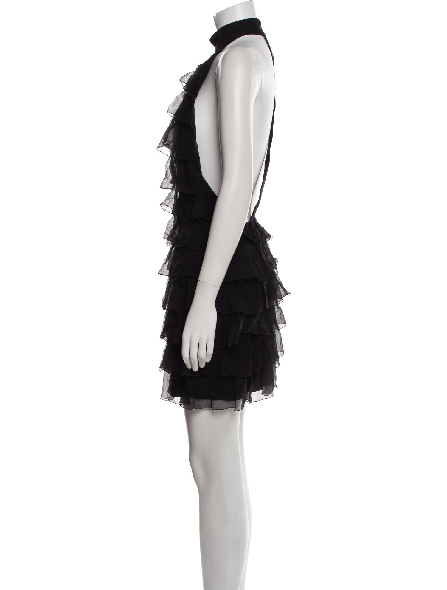 Tom Ford Mock Neck Mini Dress