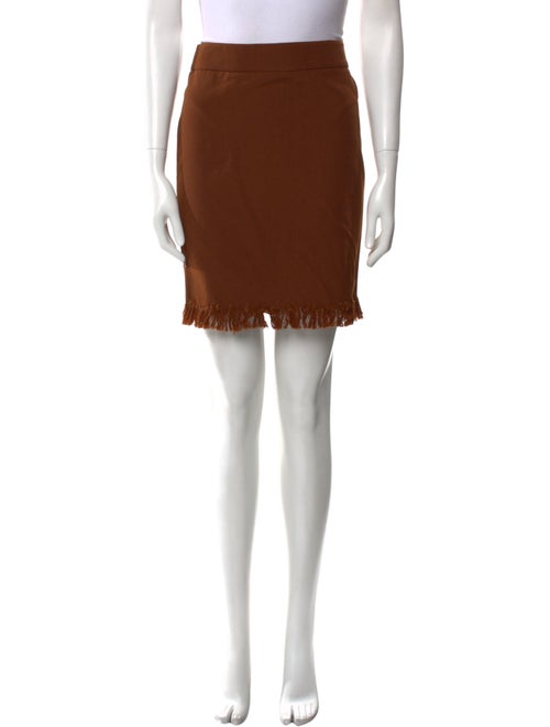 Tom Ford Fringe Trim Accent Mini Skirt