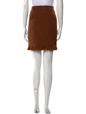 Tom Ford Fringe Trim Accent Mini Skirt