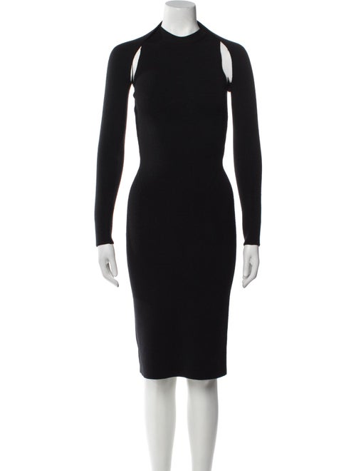 Tom Ford Virgin Wool Cutout Accent Dress Set