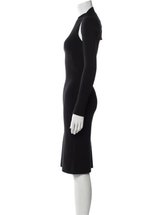 Tom Ford Virgin Wool Cutout Accent Dress Set