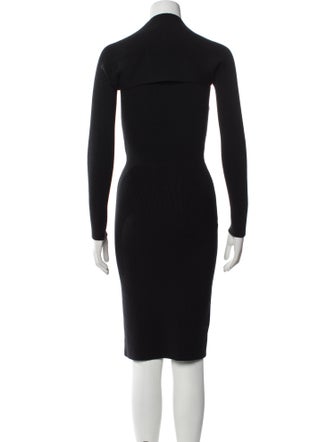 Tom Ford Virgin Wool Cutout Accent Dress Set